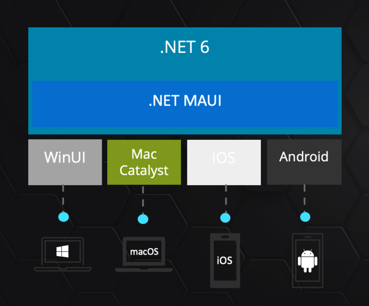 做⼀个⾼德地图的 iOS / Android MAUI 控件（上）